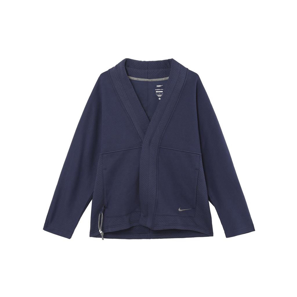 Nike Yoga Jackets & Coats Men's Dark Navy Blue/Iron Gray DQ6694-410