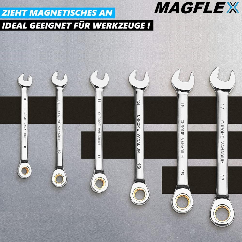 MAGFLEX Magnetic Tape Self-adhesive Strong Magnetic Strip Magnetic Adhesive Tape 3 Meters