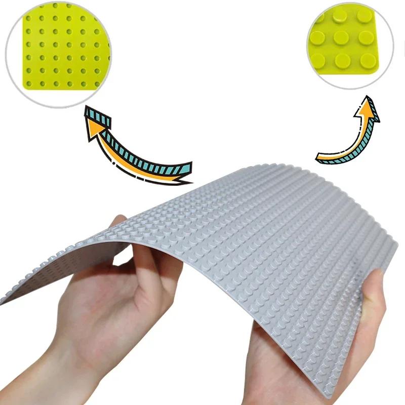 Non-Toxic 32*32 Baseplates Classic 32X32 Dots Base Plates City Diy Construction Building Blocks Figures Creative Toys Plastic Bricks Gifts