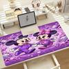 1pc Cute Mickey and Minnie Mouse Purple Theme Desk Mat Office & Gaming Mouse Pad with Washable Surface 1430