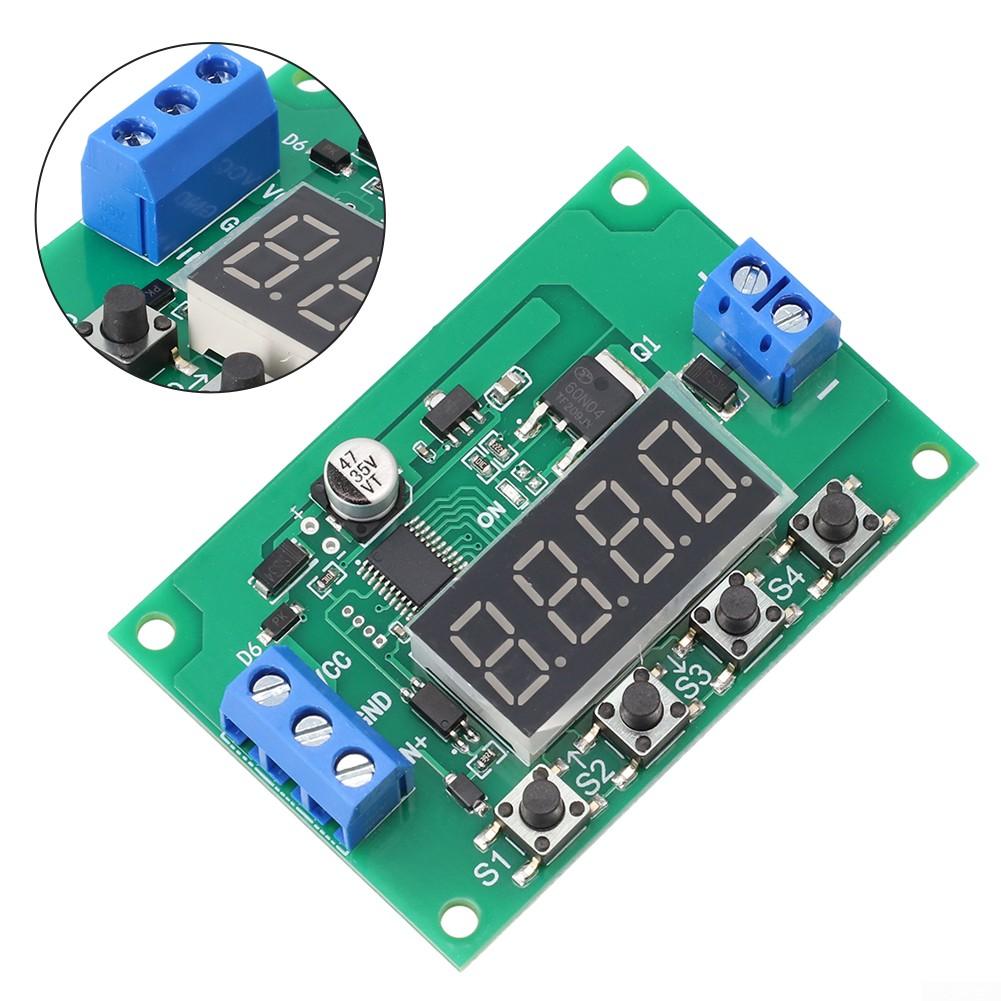 

Реле затримки 31 робочих режимів DC 12V/24V MOS Tube Control