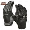 Sheepskin Tactical Full-Finger Outdoor Gloves