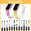 Creative Graffiti Design Silicone Band For Xiaomi Mi Band 3/4/5/6 Watch Replacement Comfortable And Adjustable