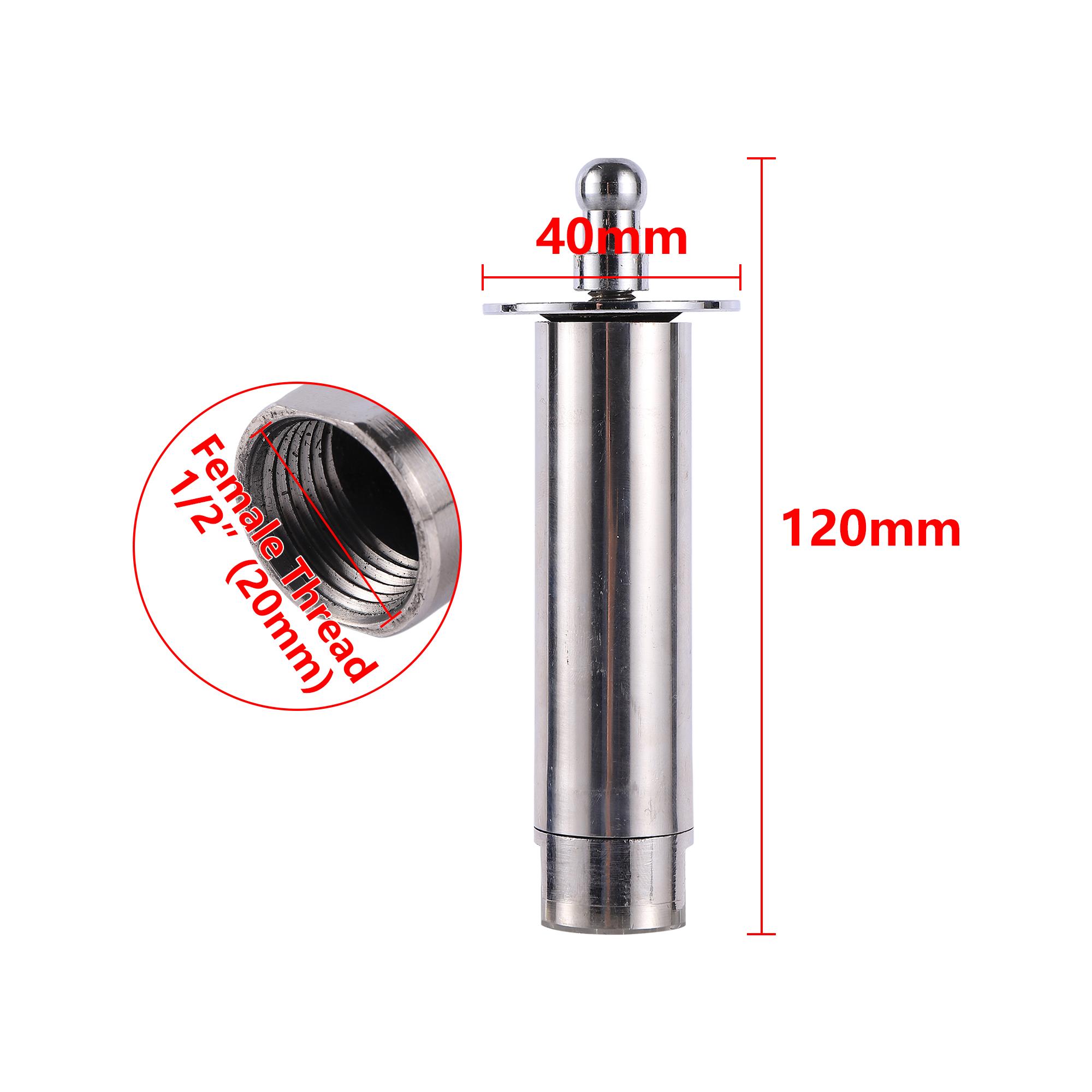 

1/2 Female 3/4 Male Fountain Nozzle Stainless Steel Brass Mushroom Decorative Pond and Lake Aerator Outdoor Fountain