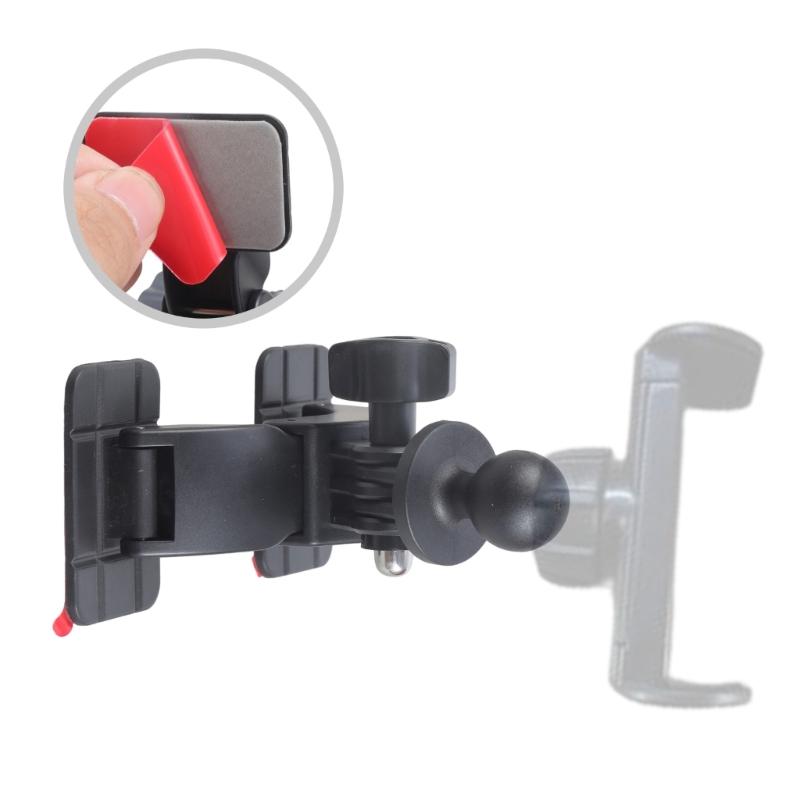 Replacement Mounting Base 17mm Ball Head Base Car Dashboard Phone Bracket Adhesive Sticker Base Adjustable Stand Base