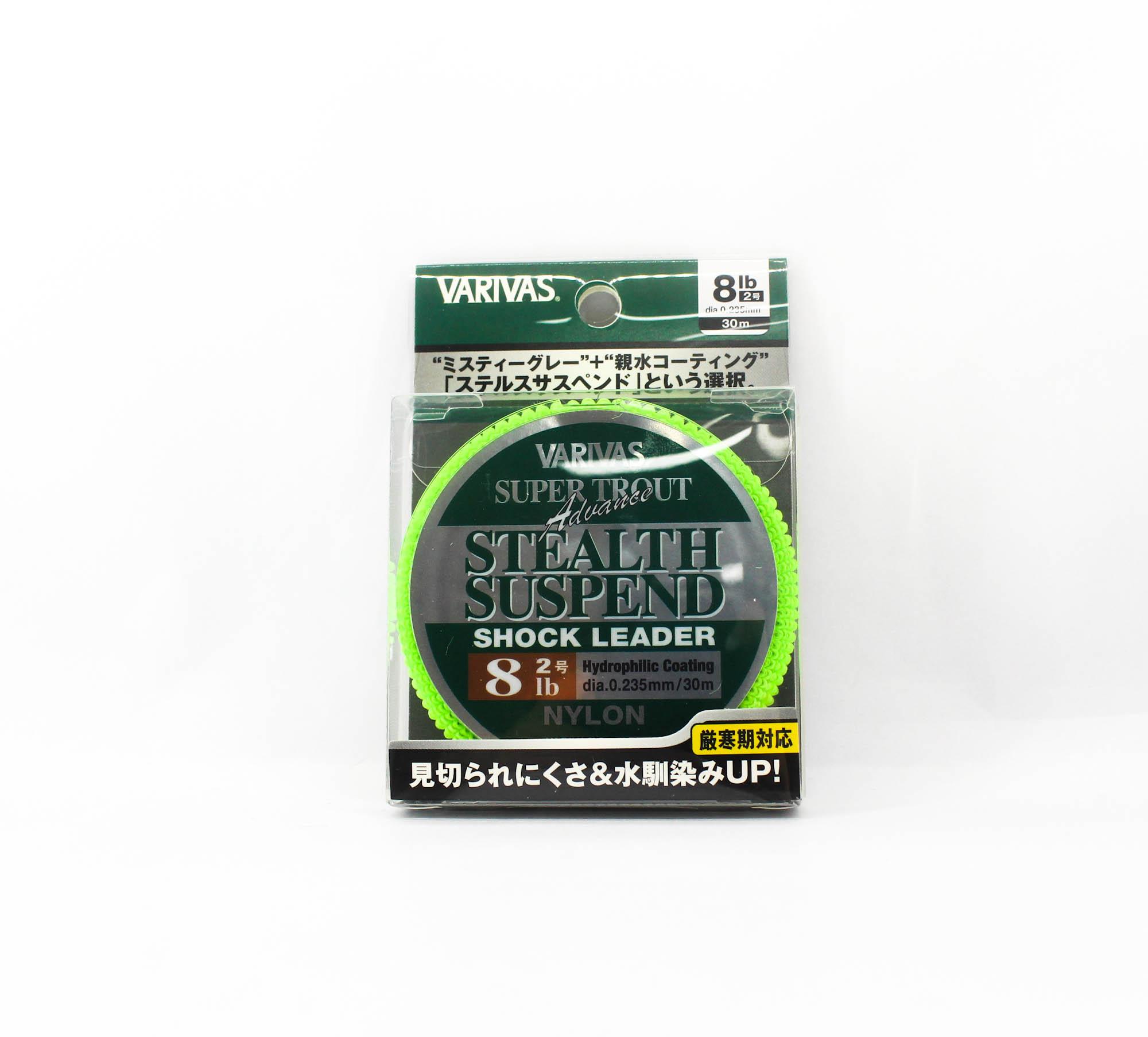 Varivas Nylon Super Trout Advance Stealth Suspend Leader 30m 8lb (1430) чистый