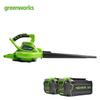 Greenworks 40V Cordless Blower Vacuum CN plug (adapter included)