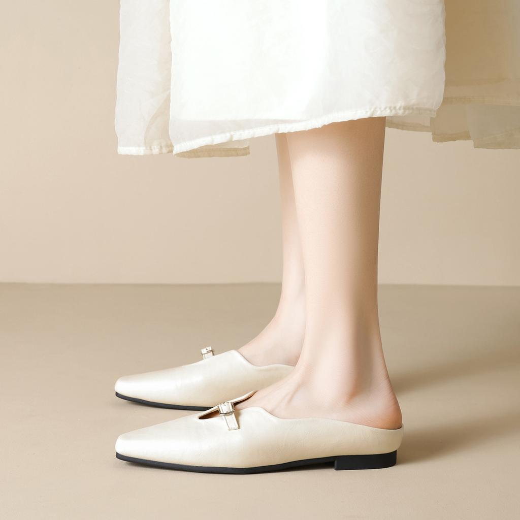Baotou semi-slippers women, summer wears a kick outside, increases the feeling of, and sandals for women