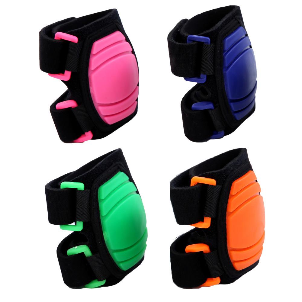 Kinder Holing Knieschoner Roller Softshell Knieschoner Ellenbogenschoner Verstellbares Laufrad Fahren Rollschuhlaufen Schutzausrüstungsset