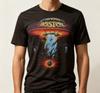 Vintage 1987 Boston Rock Band US Konzert Schwarz Unisex T-Shirt Vatertag NWT