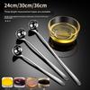 Long-Handled 304 Stainless Steel Spoon for Home Use, Seasoning Spoon, Honey Spoon, Oil and Wine Measuring Spoon, Kitchen Spoon, Condiment Spoon
