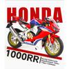1/9 Scale Honda CBR 1000RR HRC Toy Motorcycle for Children Racing Model Diecast Miniature Large Size Lightable Collection Gift Boy Kid