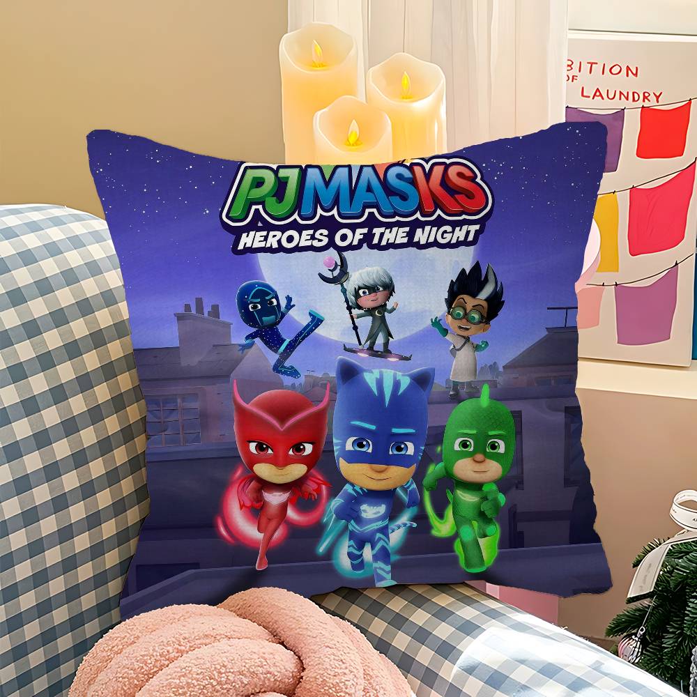 Cartoon PJ Anime Masks Pillow Gift Home Office Decoration Bedroom Sofa Car Cushion Cover case x