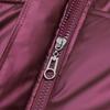 Winter Women's Shiny No-wash Padded Jacket   Mid-length Hooded Padded Coat