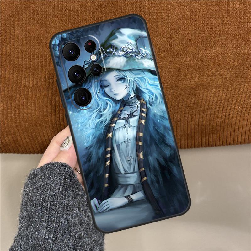 Halloween Witch Girl Art Phone Case For Samsung Galaxy S25 Ultra S9 S10 S20 S21 S22 Plus S24 FE S23 Ultra Back Cover