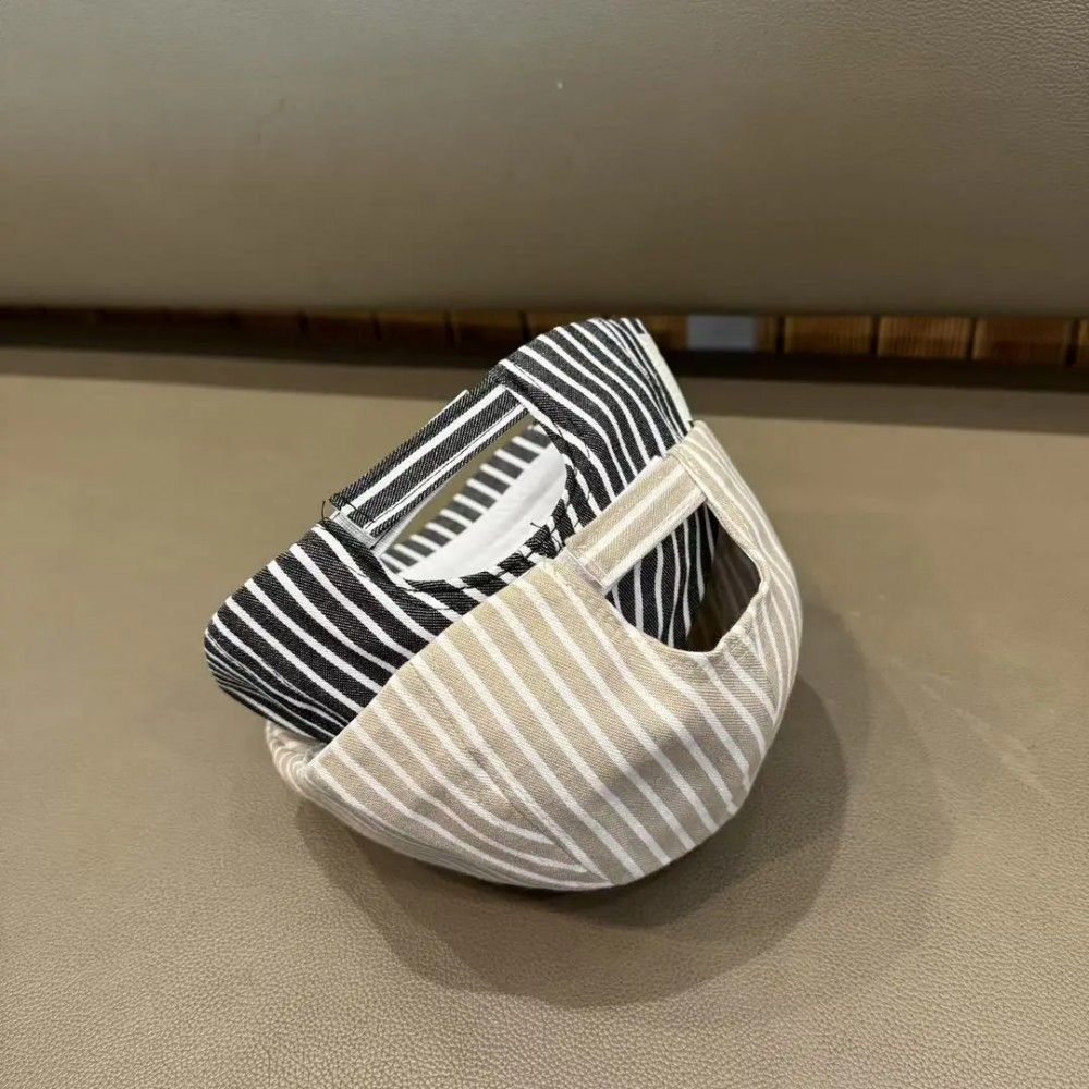 Toddler Boy Striped Beret Cap Adjustable Sun Visor Hat Stylish Casual Newsboy Cap For Spring Autumn Kids Wear