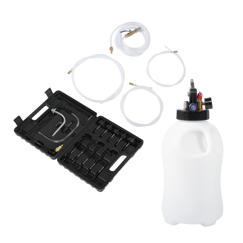 10L Pneumatic Automatic Transmission Oil Filling Dispenser Gear Box Oil Fluid Change Tool Kit