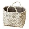 Fabric Cloth Storage Basket with Easy Carry Handles Laundry Storage Bin Washable Clothes Hamper for Office Home Bedroom Clothes