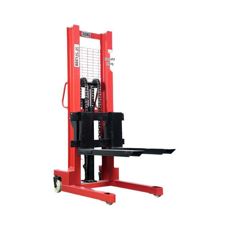 Hydraulic & Electric Manual Stacker (1-2 Ton) Forklift