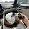 Breathable Pet Lace Bowknot Dress Lace Ruffle Hem Pet Tank Dress Pet Mesh Camisole Skirt  Party