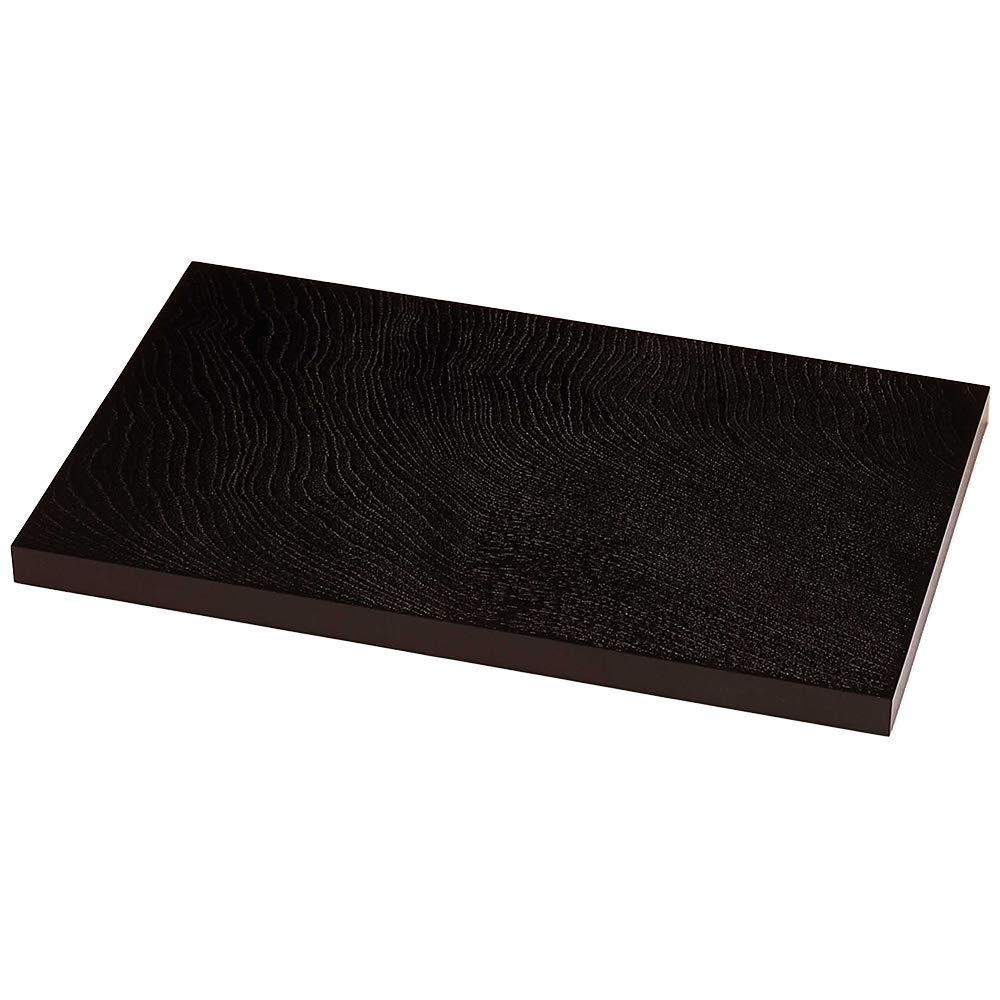 Yamaga Lacquerware Shop Wooden Flower Lacquerware Display Made in Suitable for Hotels Stand, Rectangular, Ebony-like Finish, Stand, Stylish, Japan,