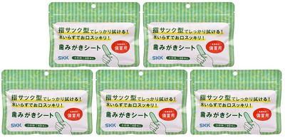 Shikoku Paper Sales Čištění zubů 10 listů x 5 katastrofální ošetřovatelství venkovní Listy, kusy, dlouhodobé skladování, prevence, péče,