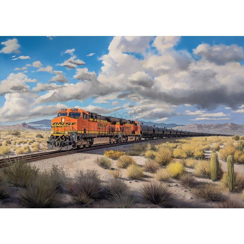 Watercolor Vintage Steam Train Railroad Locomotives Mountain Landscape Poster Canvas Painting Wall Art Pictures Home Decor