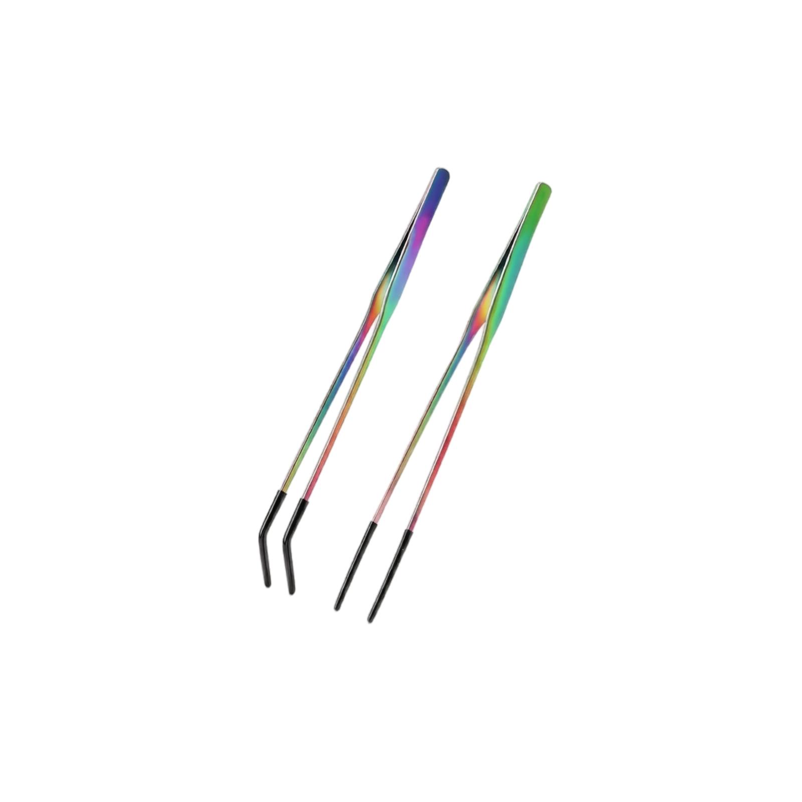 

Stainless Steel Feeding Tweezers for Small Pets Reptiles Amphibians Aquarium Tools Precision Grip Tweezer Set for Turtle Frog Feeding One Size