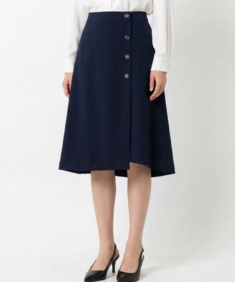 MESENSE Side Button A-Line Skirt_Mb32Skm101Z