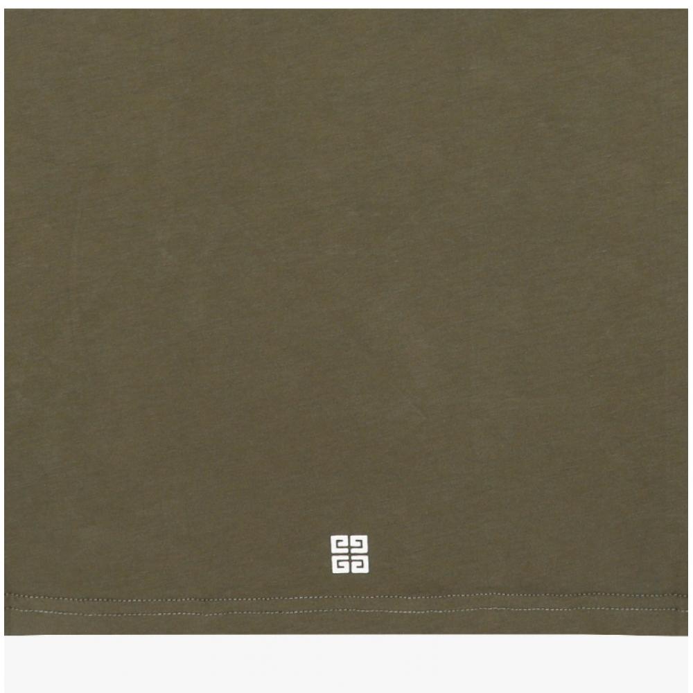 Givenchy Akitaype Logo Kids Short Sleeve Tee H30719 653