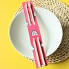 Cute Palm Chopsticks for Kids Beginners Practical Baby Eating Chopstick Learning Training Helper for Improving Hand-eye Coordination