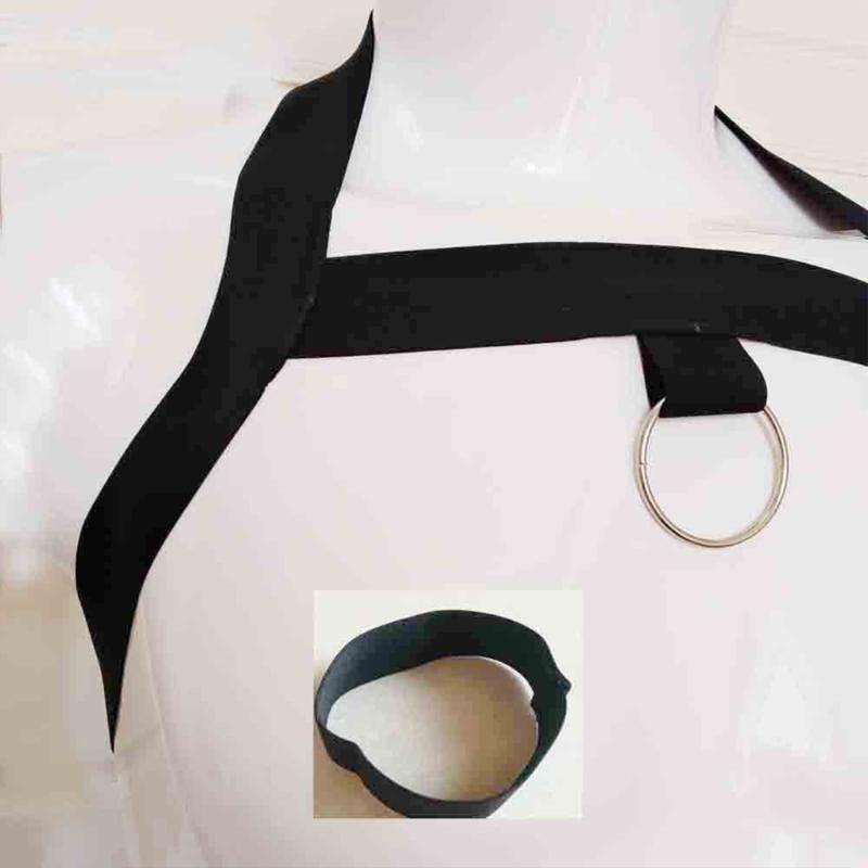 Punk Erotic Underwear Chest Belt for Men Sexy Hollow Out Chest Harness Belt