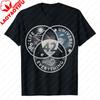 Distressed Hitchhikers Guide To The Galaxy Venn Diagram Life The Universe and Everything 42 Life Casual Style Graphic TShirt