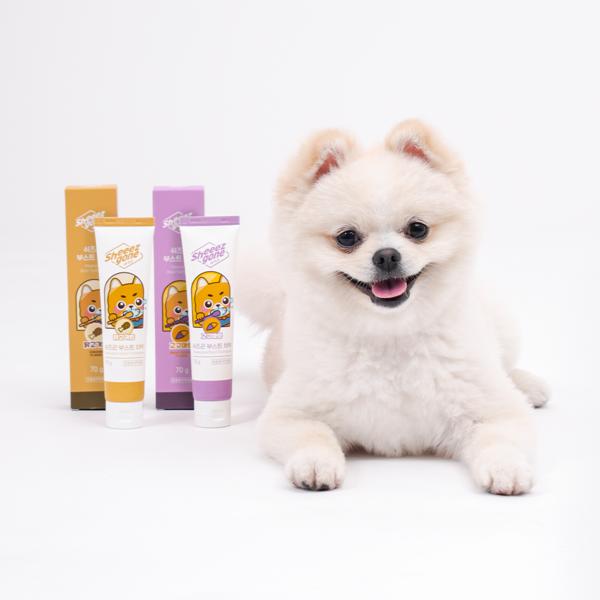 She's Gone Dog Boost Toothpaste Chicken Flavor, Korean Pet Shampoo