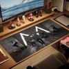 Band Maroon 5 Color Mouse Pad Large Gaming Table Cushion Non-slip Laptop Tablet Big Mousepad XXL Mat Mini PC Playmat With Lock edge