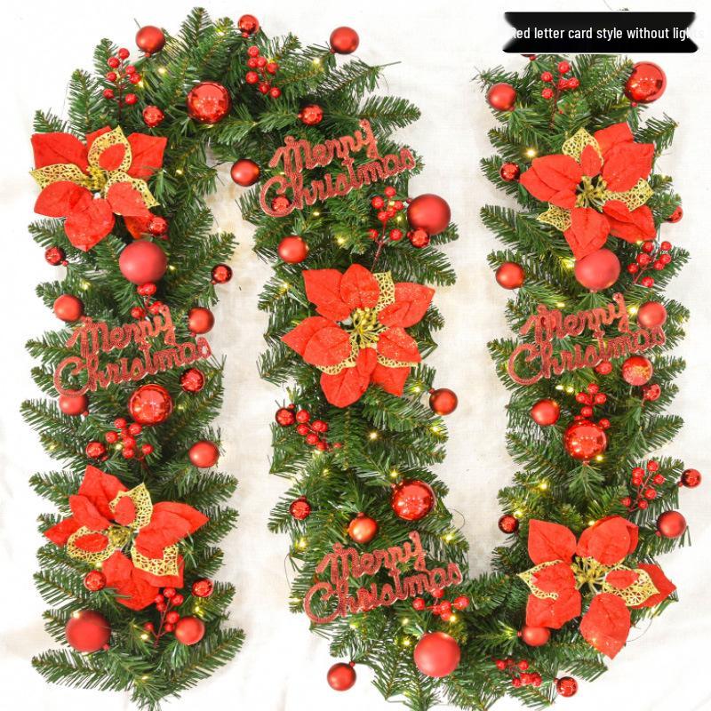 2.7m Christmas Garland for Decoration - Tree, Wreath, Wall, Door Hanging, Hotel, Shopping Mall Display