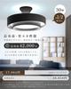 Ceiling Light LED Lighting Fixture 6 Tatami 8 Tatami 30W 5000LM LED Light Indirect Lighting 12 Levels Dimming Color Adjustment Remote Control Night