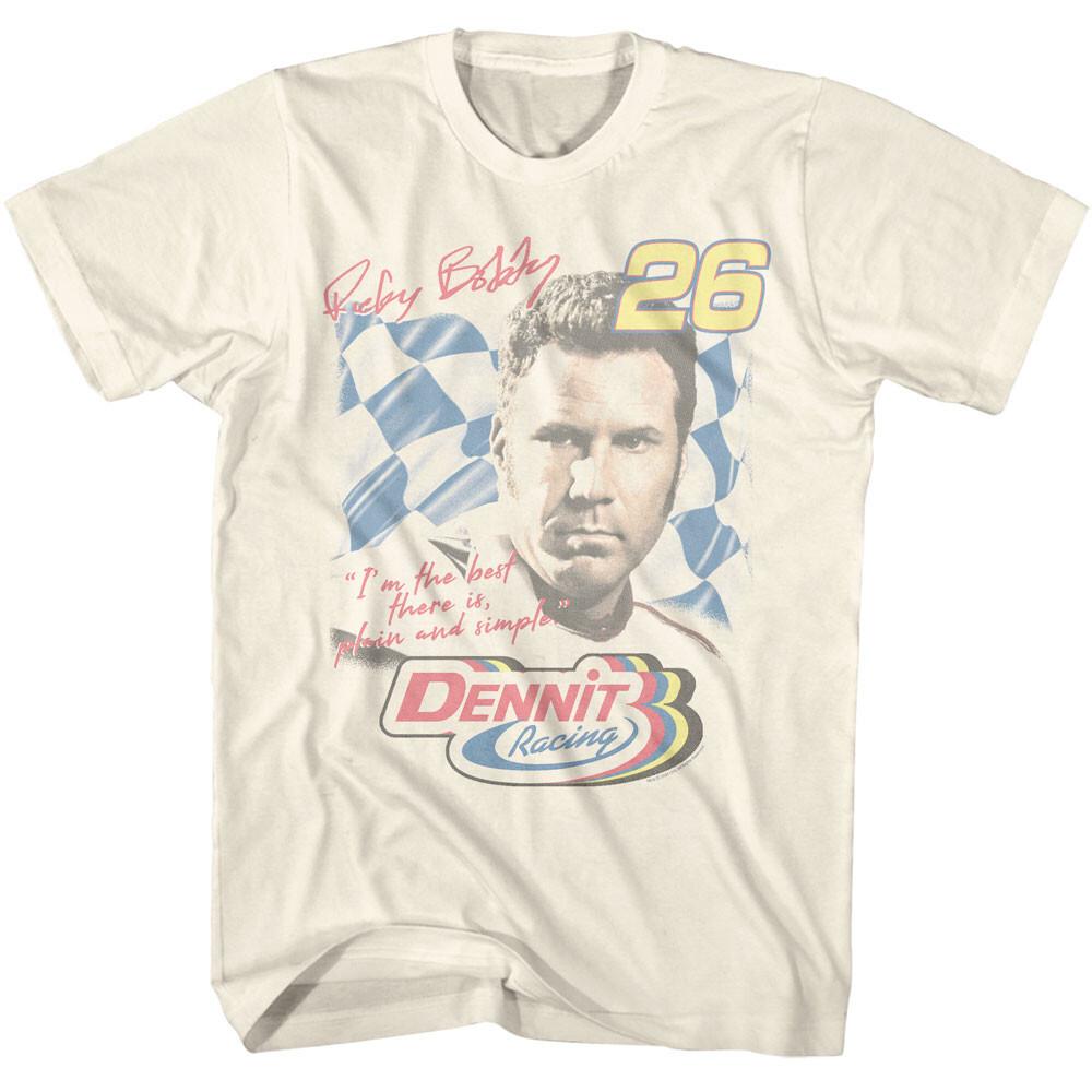 Talladega Nights Ricky Bobby I m The Best There Is Plain Simple Men T Shirt M