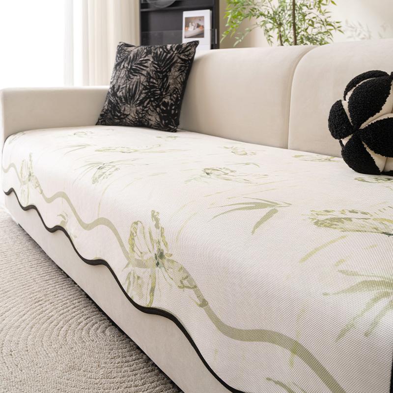 

Літня прохолодна спеціальної форми подушка для дивана, легкий розкішний стиль, нековзний чохол для дивана, тканина, рушник, чохол для дивана, подушка для сидіння дивана, цілісний 70*70