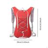 Hydration Backpack Breathable Mountain Travel Adjustable Pack Outdoor Cycling for