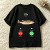 Funny Fish Calling T Shirt Bass Fish Incoming Call Graphic Tee Casual Short Sleeve Gift For Fisherunisex Angler Dad Fishing Hobby
