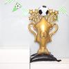 Sport Fußball Thema Geburtstagsparty Stehende Fußballtrophäe Aluminiumfolienballons für Weltcup Party Dekoration Zubehör