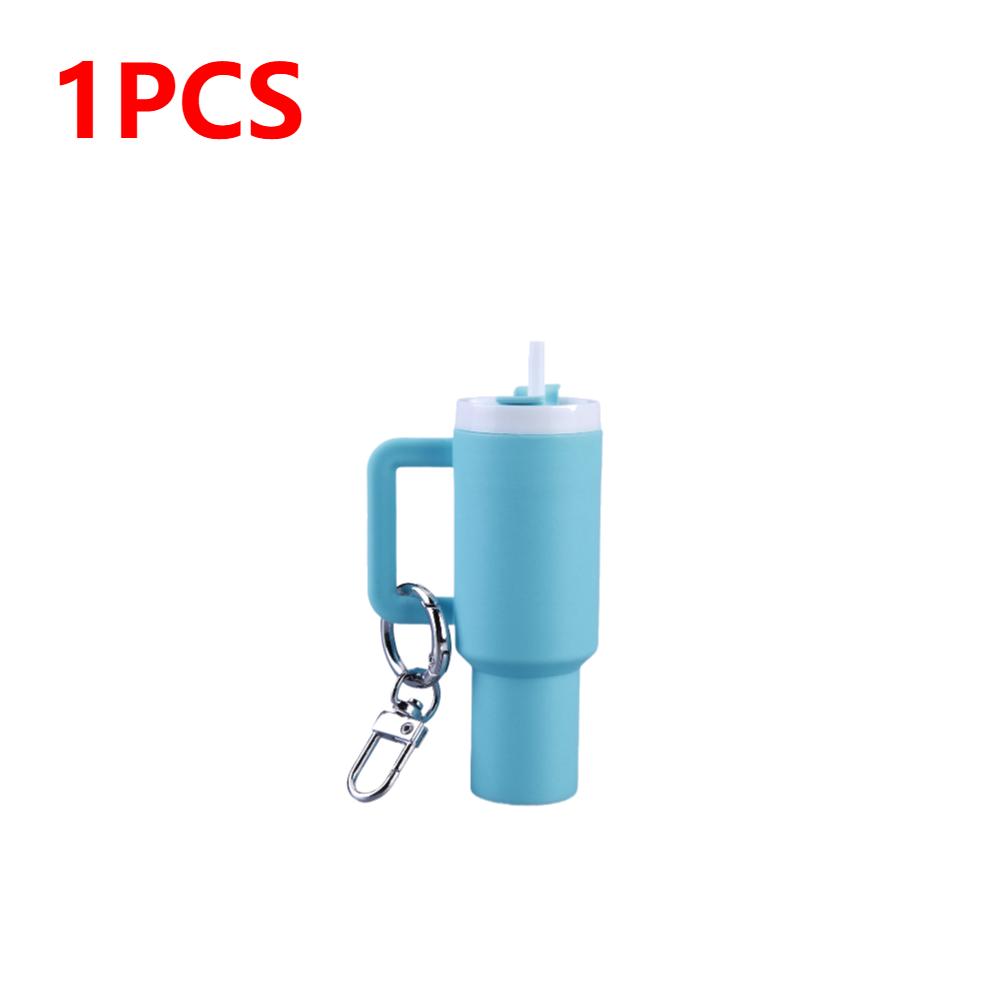 Mini Cup Keychain Mini Tumbler Keychain Cute Tumbler Key Ring Handbag Charms Key Ring Mini Keychain Pendant for Handbag Decor
