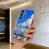 B-BANANA- FISH Clear Phone Case for Samsung S25, S24, S21, S22, S23, S30, Ultra, S20, Plus, FE, Lite