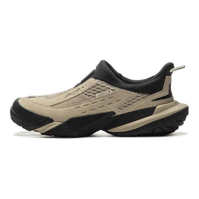 Li-Ning CF Xingshan Lite Unisex Low Top Hiking Shoes Black Brown AHCU035-5 37