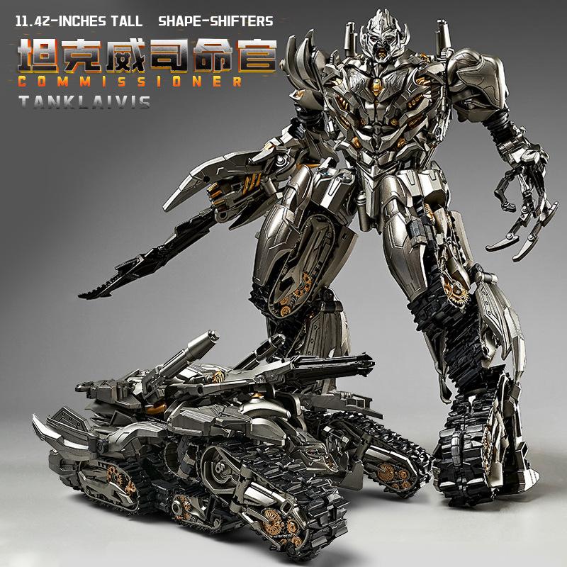 Enlarged Tank Megatron SS13 Transforming Robot Alloy Model Boys Toy LS-06