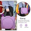Large Capacity Embroidery Sewing Storage Bag, Durable Square Round Handbag, Yarn Crochet Tool Organizer, Multi-functional Craft Bag