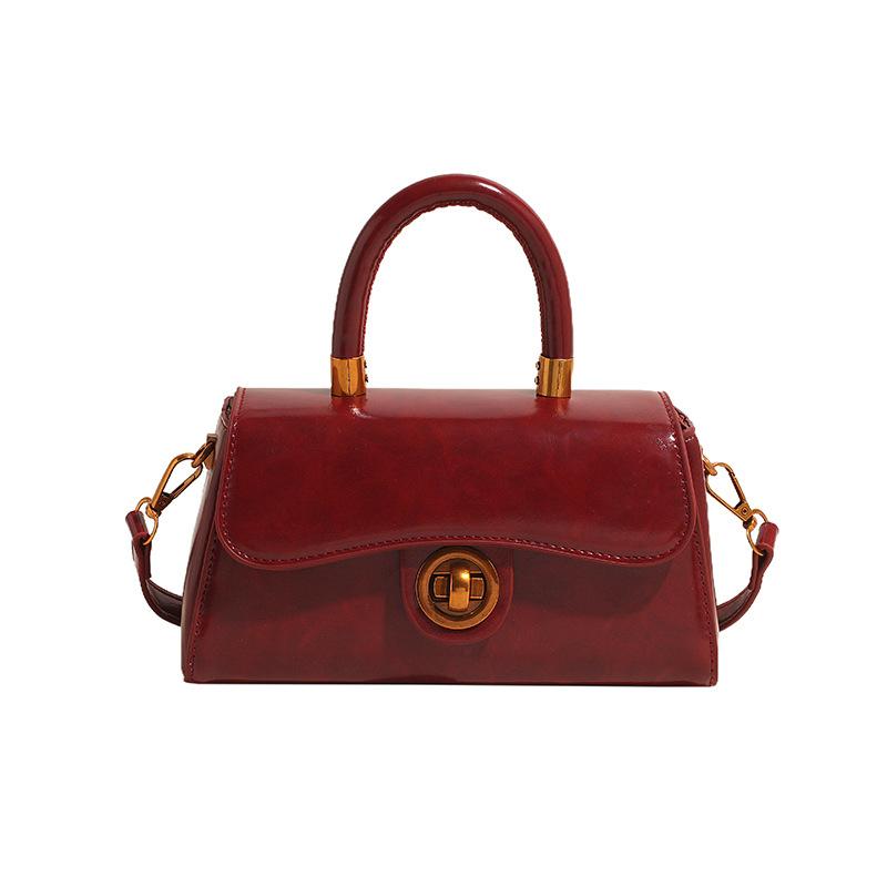 Hand Carry Fashion Casual Small Square Bag Women's New Versatile Single Shoulder Messenger Women's Bag