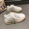 Flat All-match Small White Shoes Women 2024 Summer New Breathable Simple Retro Board Shoes Sports Casual Shoes