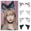 Realistic Wolf Ear Headbands Carnivals Party Plush Headpiece Movie Enthusiasts Party Role Play Animes Makeup Hairband